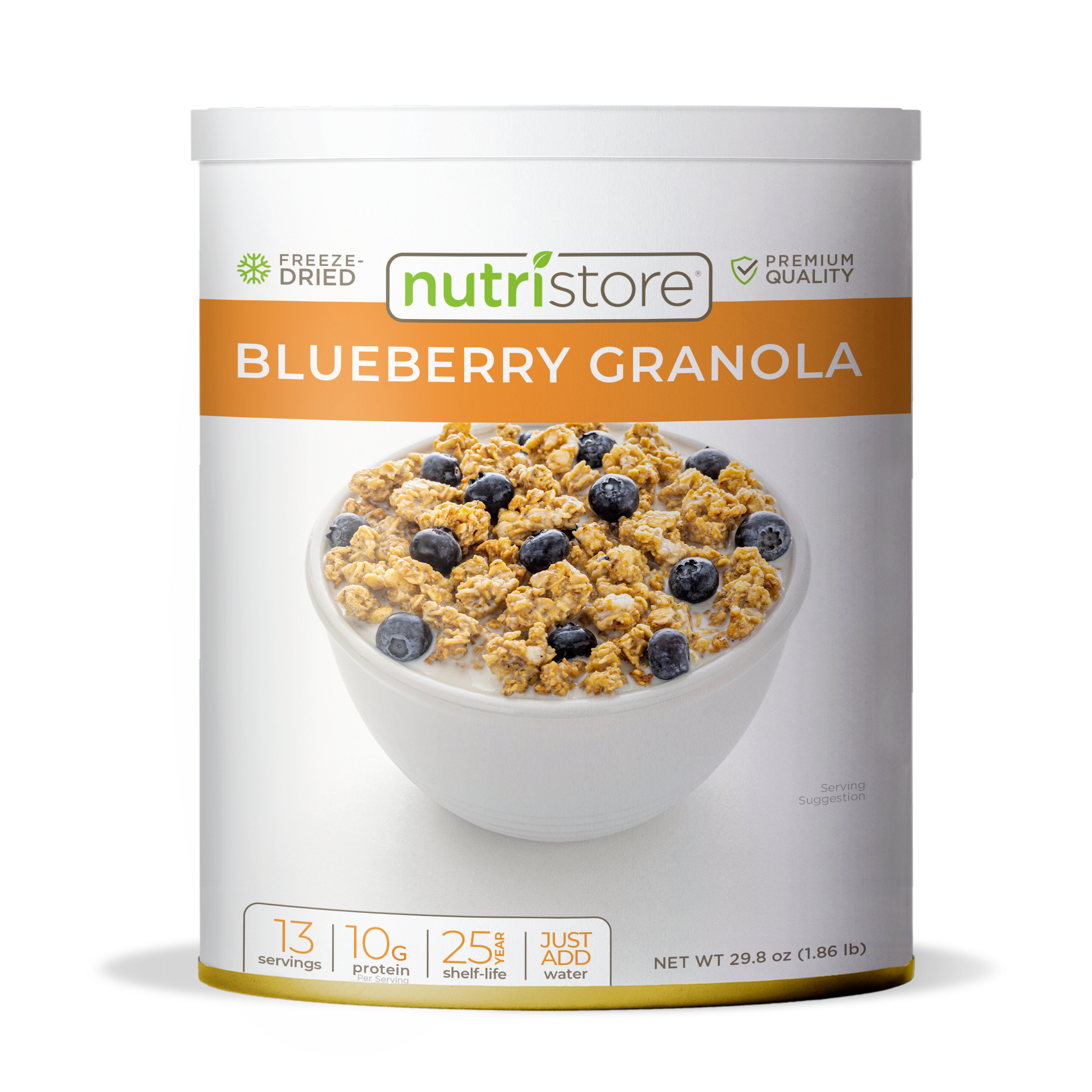 Blueberry Granola - #10 Can
