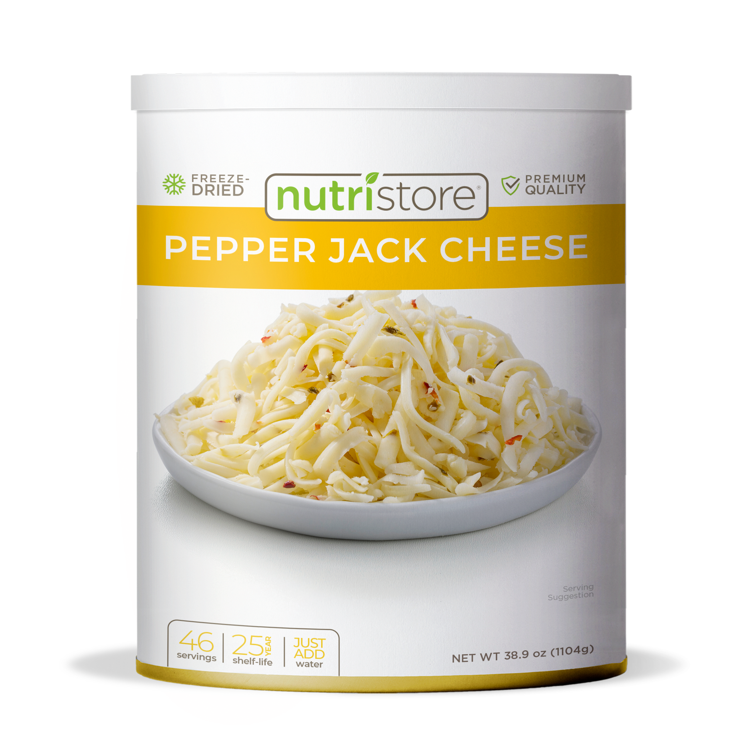 Pepper Jack Cheese Freeze Dried - #10 Can