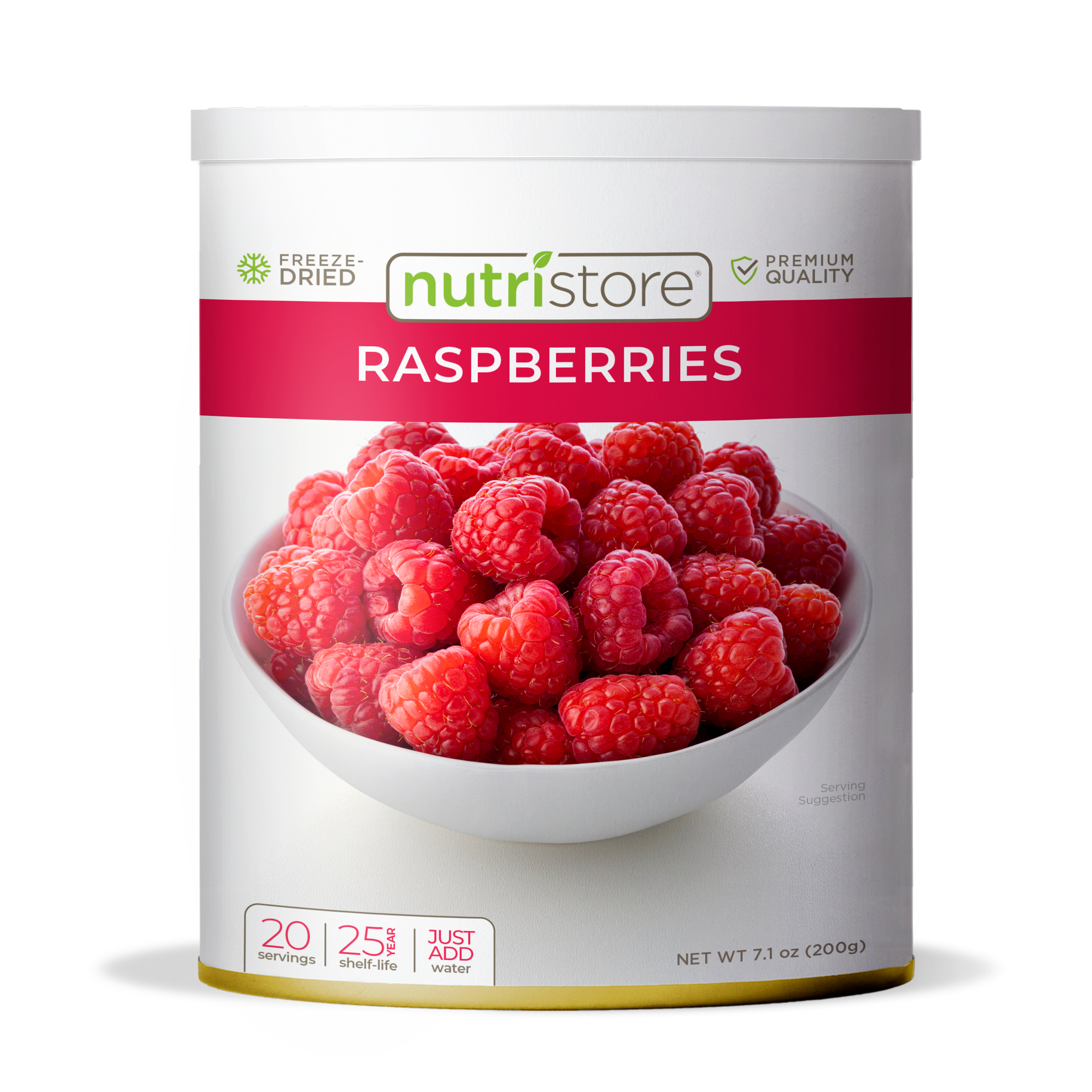 Raspberries Freeze Dried - #10 Can