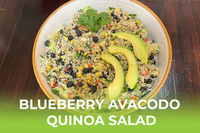 Blueberry Avocado Quinoa Salad