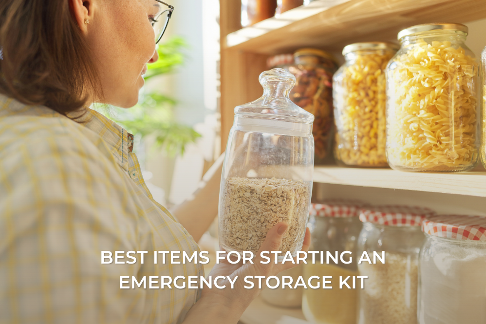 Best Items for Starting an Emergency Storage Kit