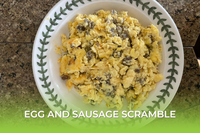 Egg and Sausage Scramble