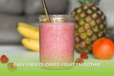 Easy Freeze-Dried Fruit Smoothie – Nutristore Foods