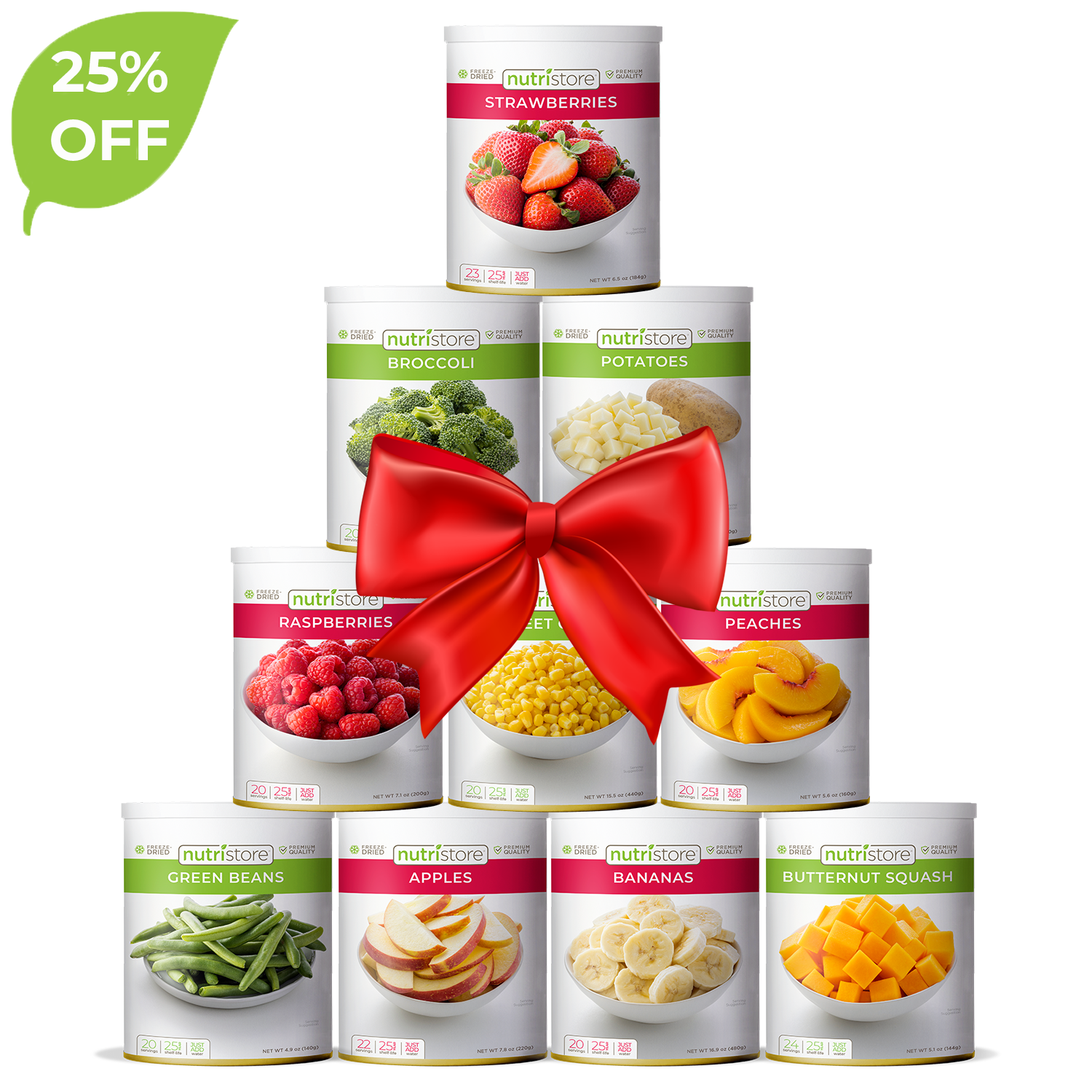 Ultimate Fruit & Veggie Holiday 10-Pack