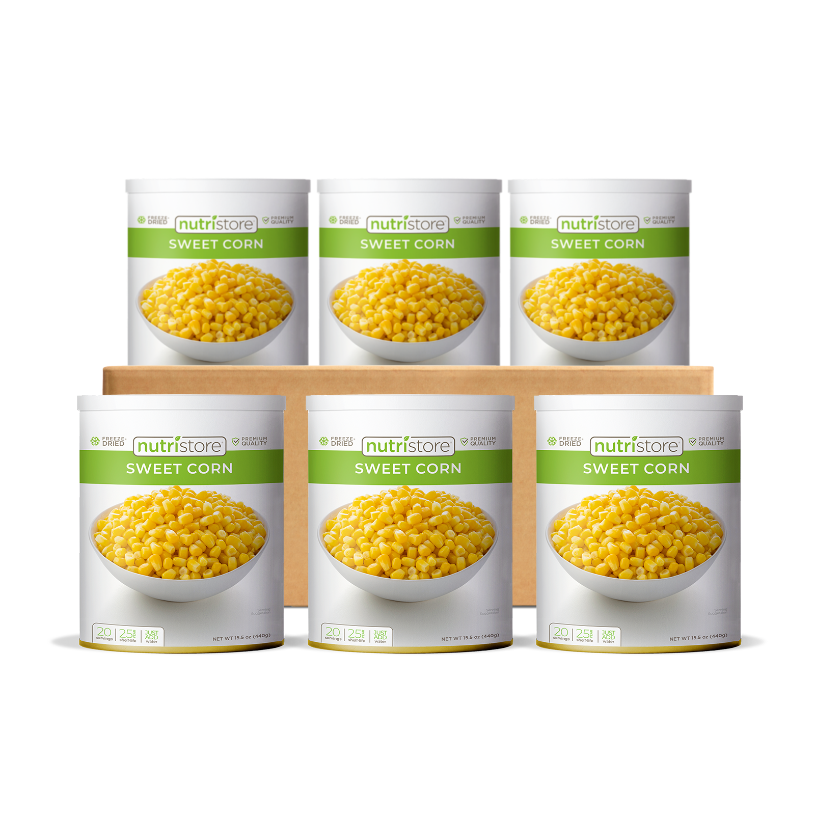 Corn Freeze Dried 6 Pack - CLEARANCE