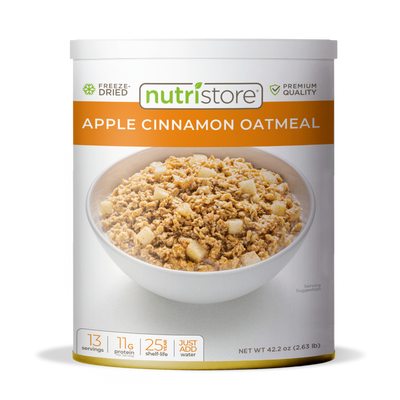 Apple Cinnamon Oatmeal Freeze Dried - #10 Can