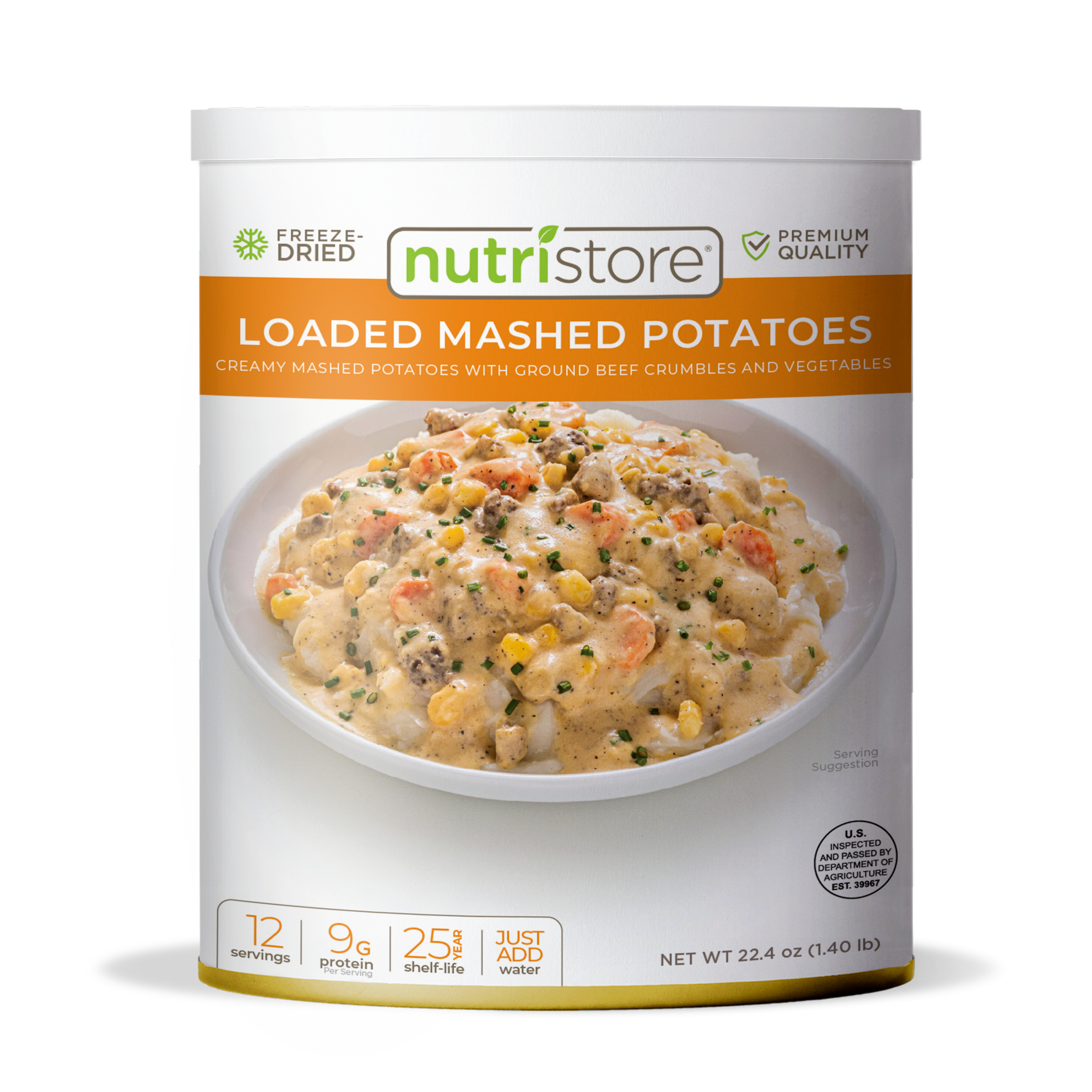 Loaded Mashed Potatoes Freeze Dried - #10 Can