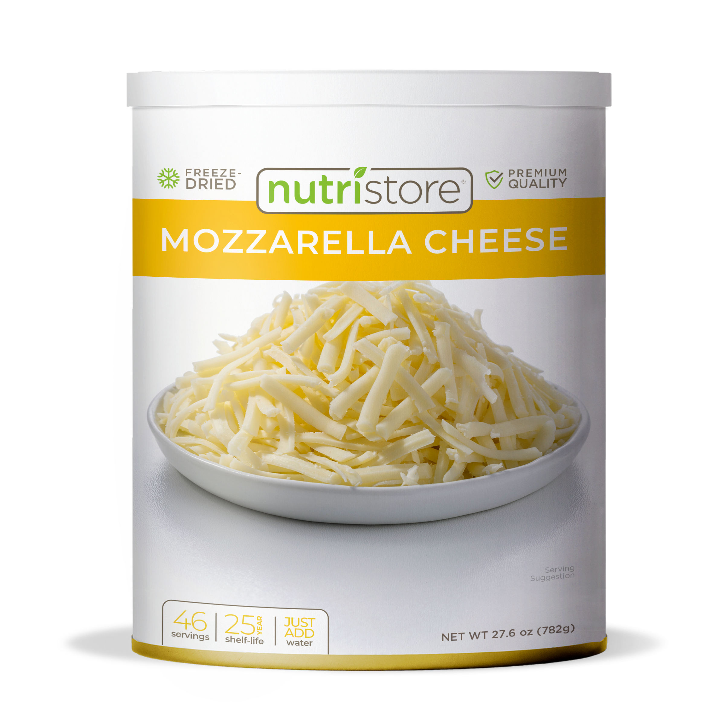 Mozzarella Cheese Freeze Dried - #10 Can