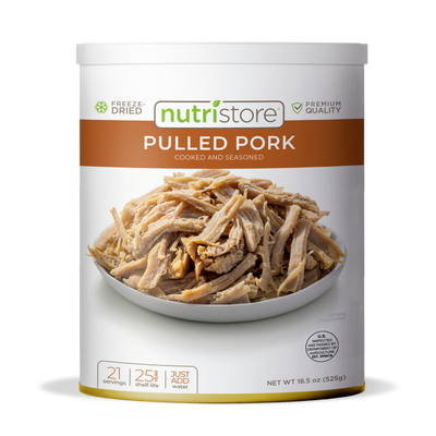 Pulled Pork Freeze Dried #10 Can