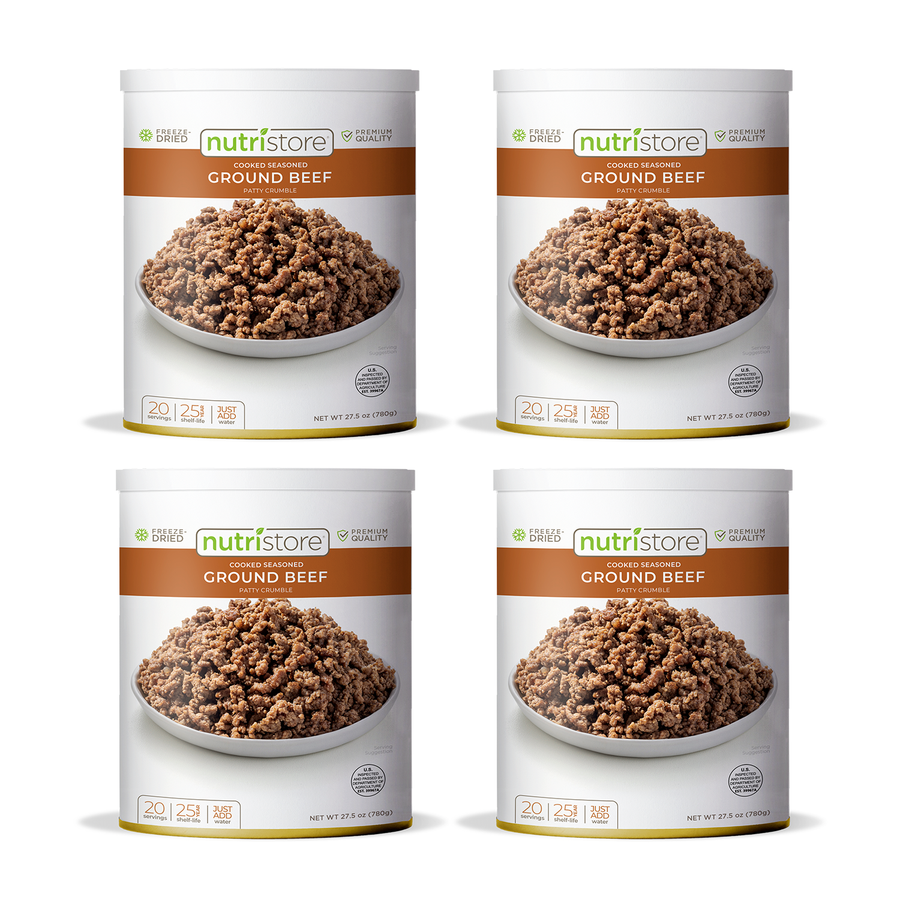 Freeze Dried Chicken Food Nutristore Freeze Dried Chicken, Emergency Survival Bulk Food Storage, Premium Quality Meat, Perfect For Lightweight Backpacking Or Home Meals, USDA Inspected Survival Food