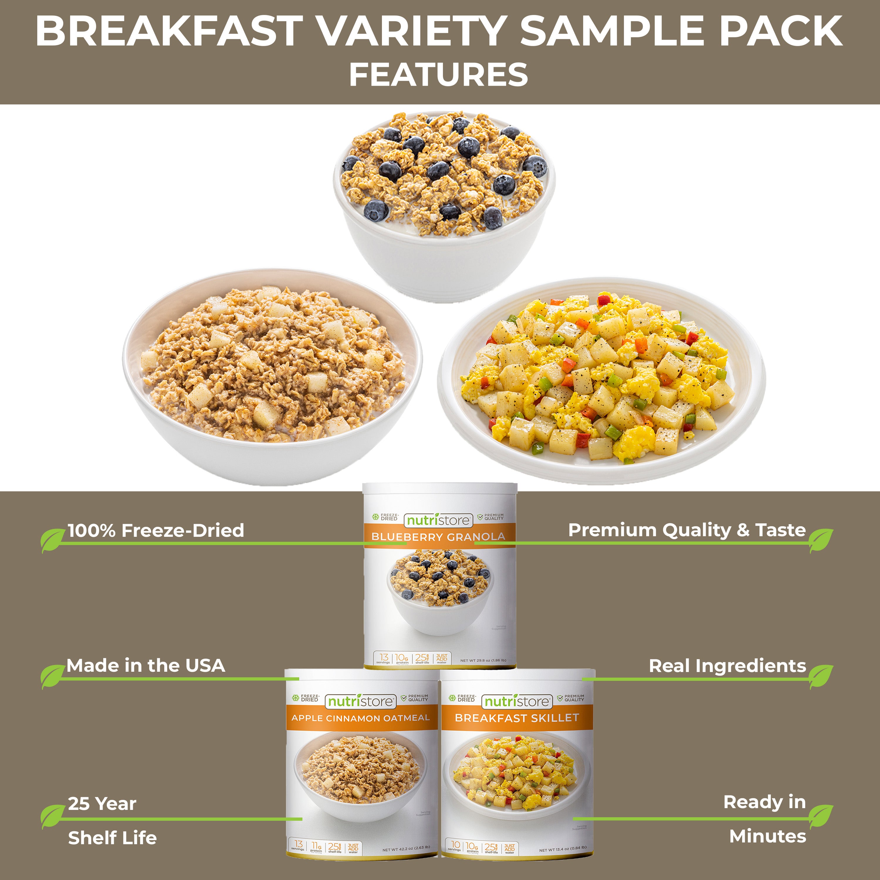 Breakfast Variety Sample Pack