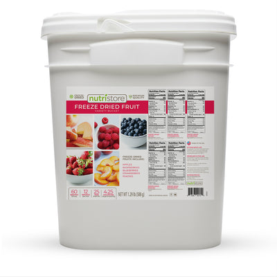 Freeze Dried Fruit Variety Bucket
